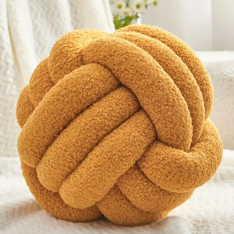 Plush twist cushions