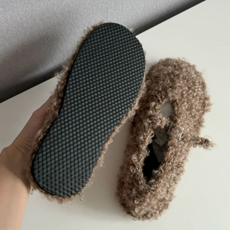 Wool Ballerina Slippers